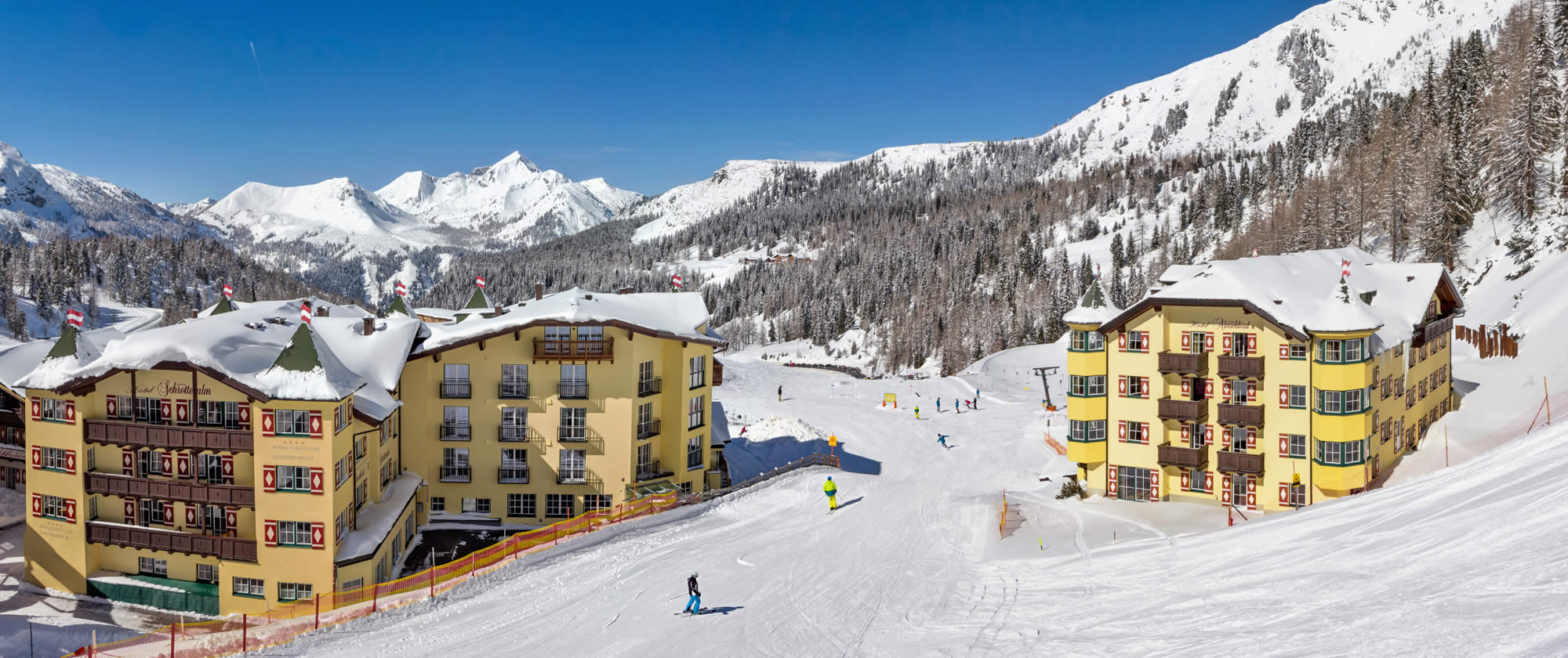 Hotel Schrotteralm & Almschlössl direkt an der Piste