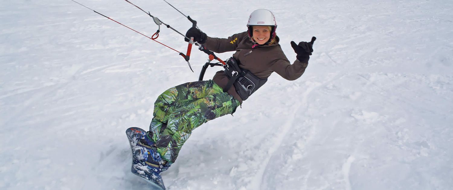 Snowkiten in Obertauern