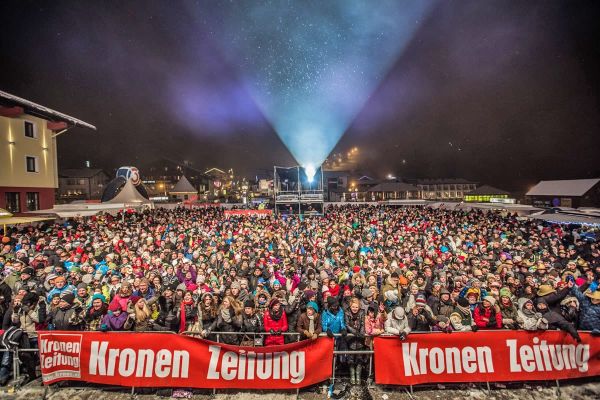 Riesenstimmung beim Skiopening