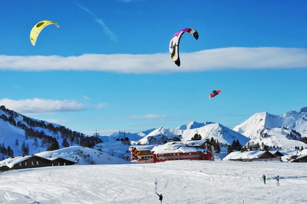 Lernen Sie Snowkiten in Obertauern