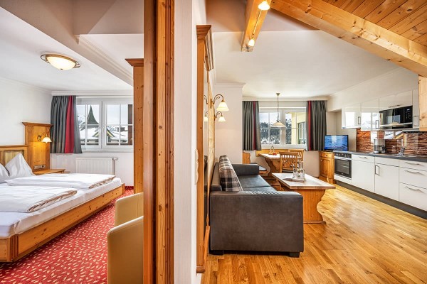 Wohnküche Appartement Fichtensuite