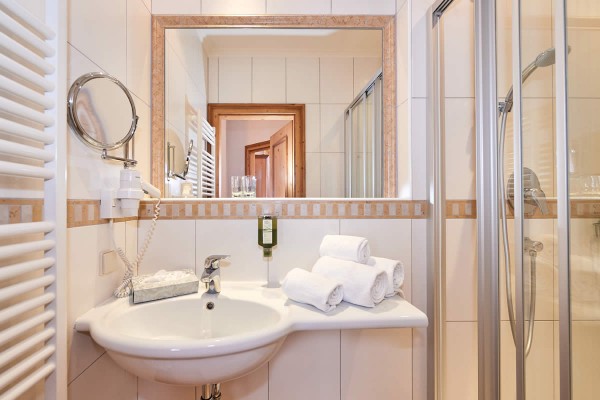 Badezimmer Appartement Murmelsuite