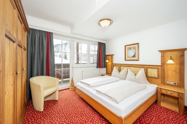 Schlafzimmer Appartement s'Edelweiss