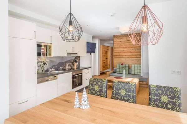 Wohnküche Appartement s'Edelweiss de luxe